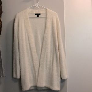 Banana Republic super soft fuzzy cardigan.